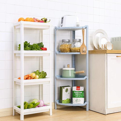 4層蔬菜水果收納架 提升廚房整潔與效率的多功能儲(chǔ)物利器